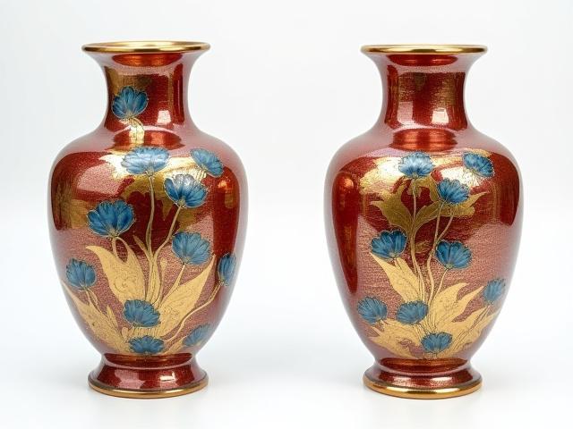 明治時代の薩摩焼 – クリーニング後